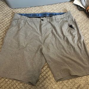 Men’s size 38  Denali shorts. Worn a few times, in great condition. Grey